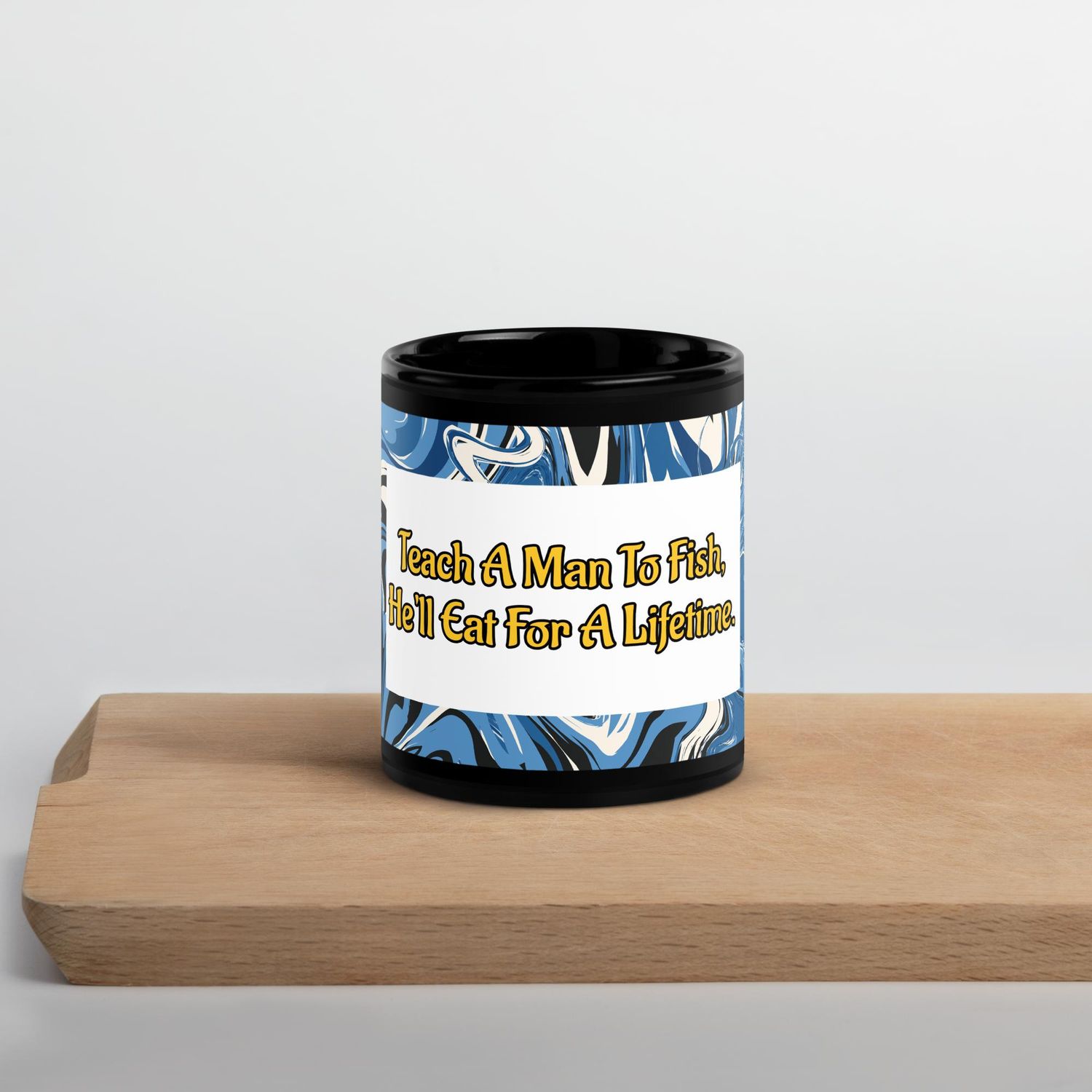 Black Glossy Mug