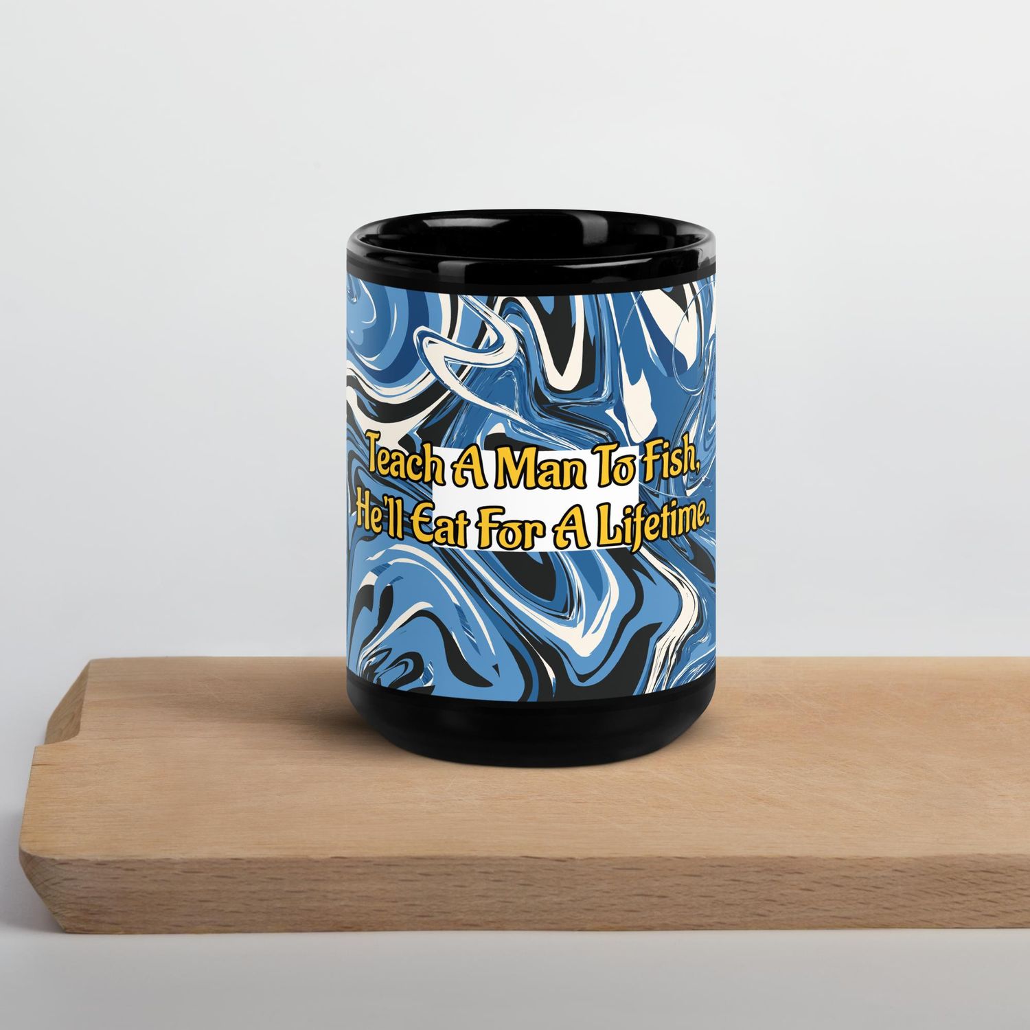 Black Glossy Mug