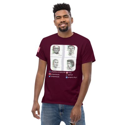 Famous Hollywood Monsters Tee-Shirts