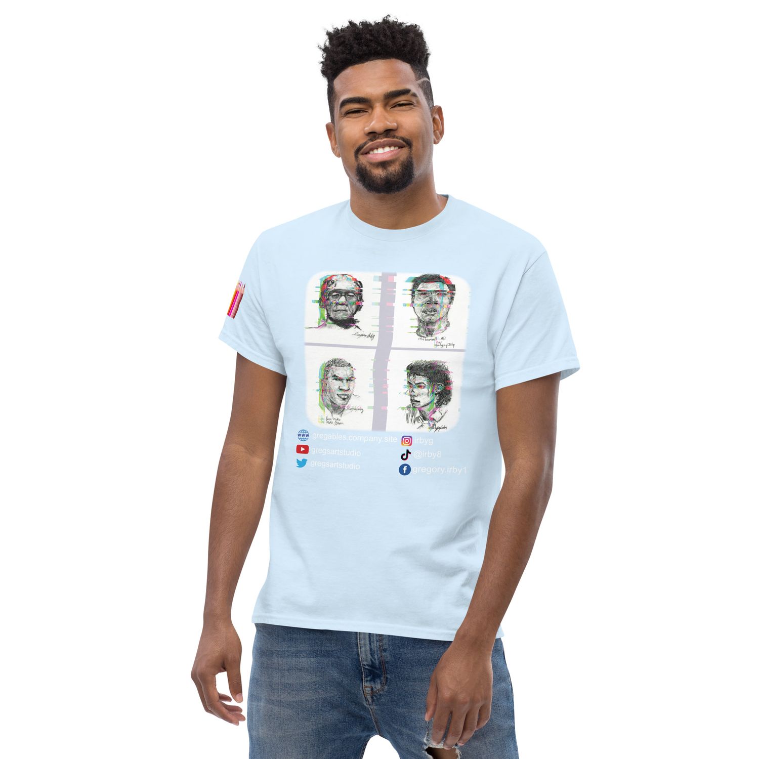 Famous Hollywood Monsters Tee-Shirts