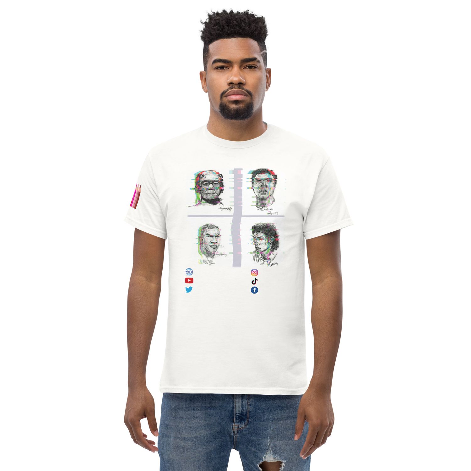 Famous Hollywood Monsters Tee-Shirts