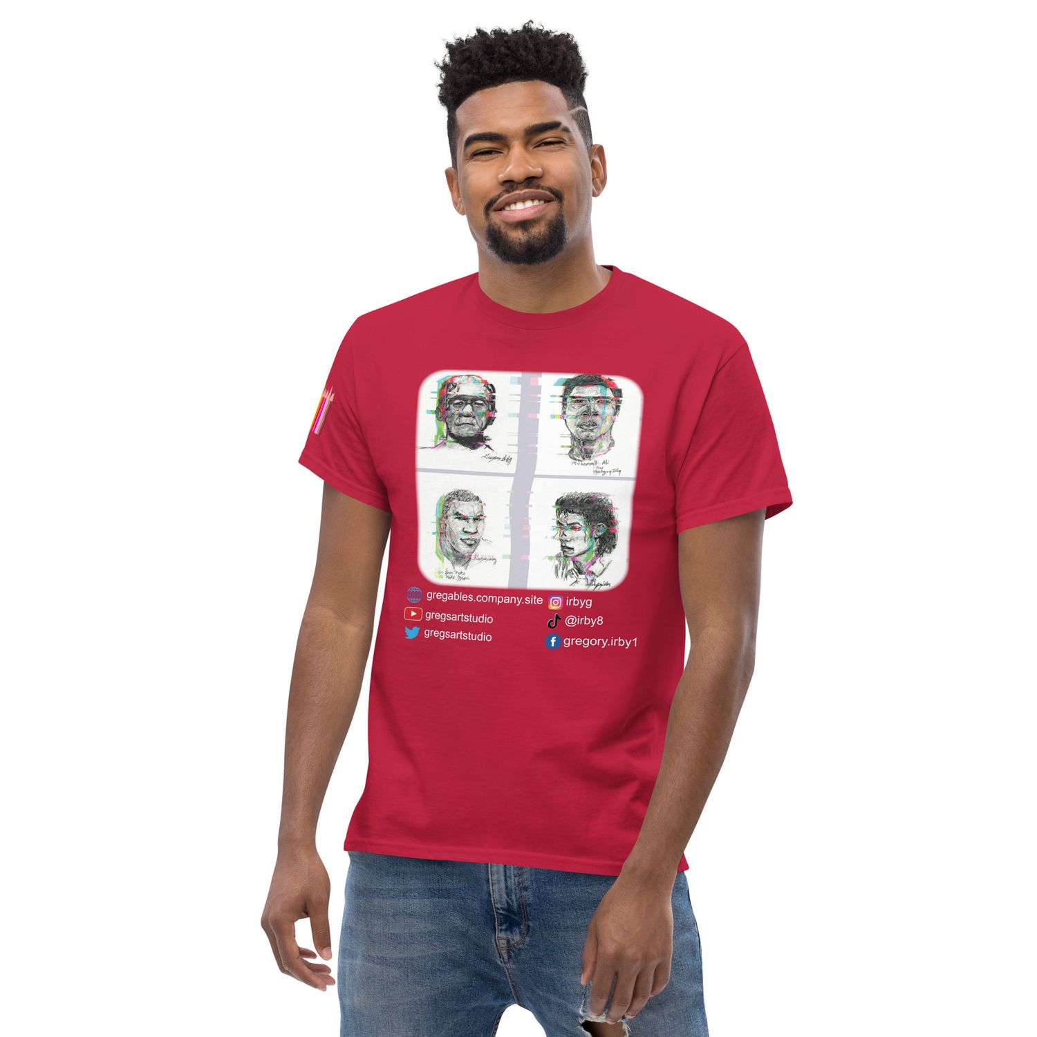 Famous Hollywood Monsters Tee-Shirts