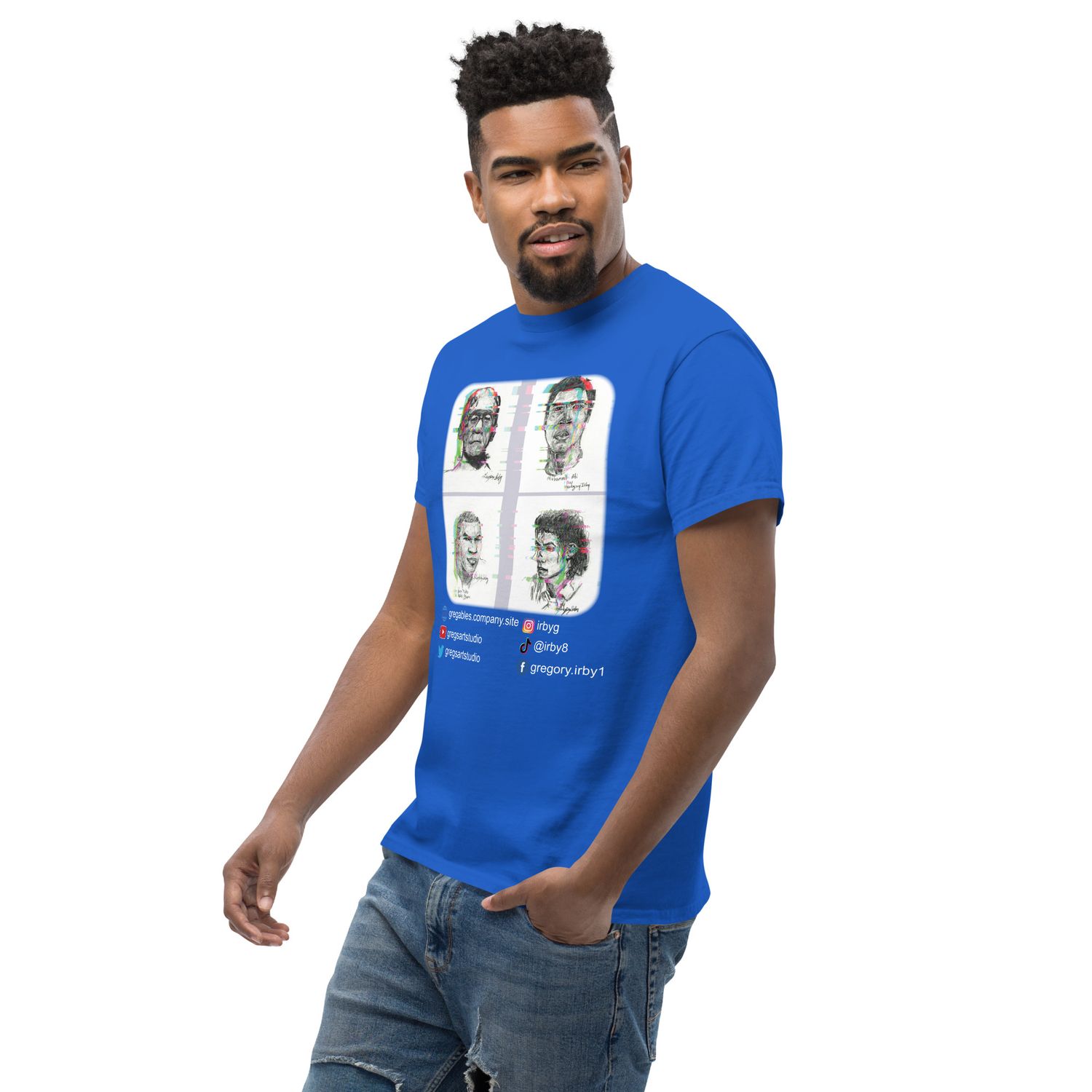 Famous Hollywood Monsters Tee-Shirts