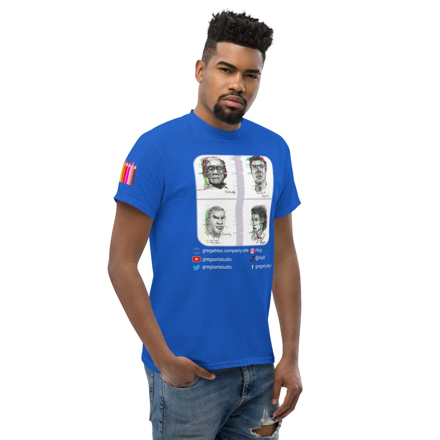 Famous Hollywood Monsters Tee-Shirts