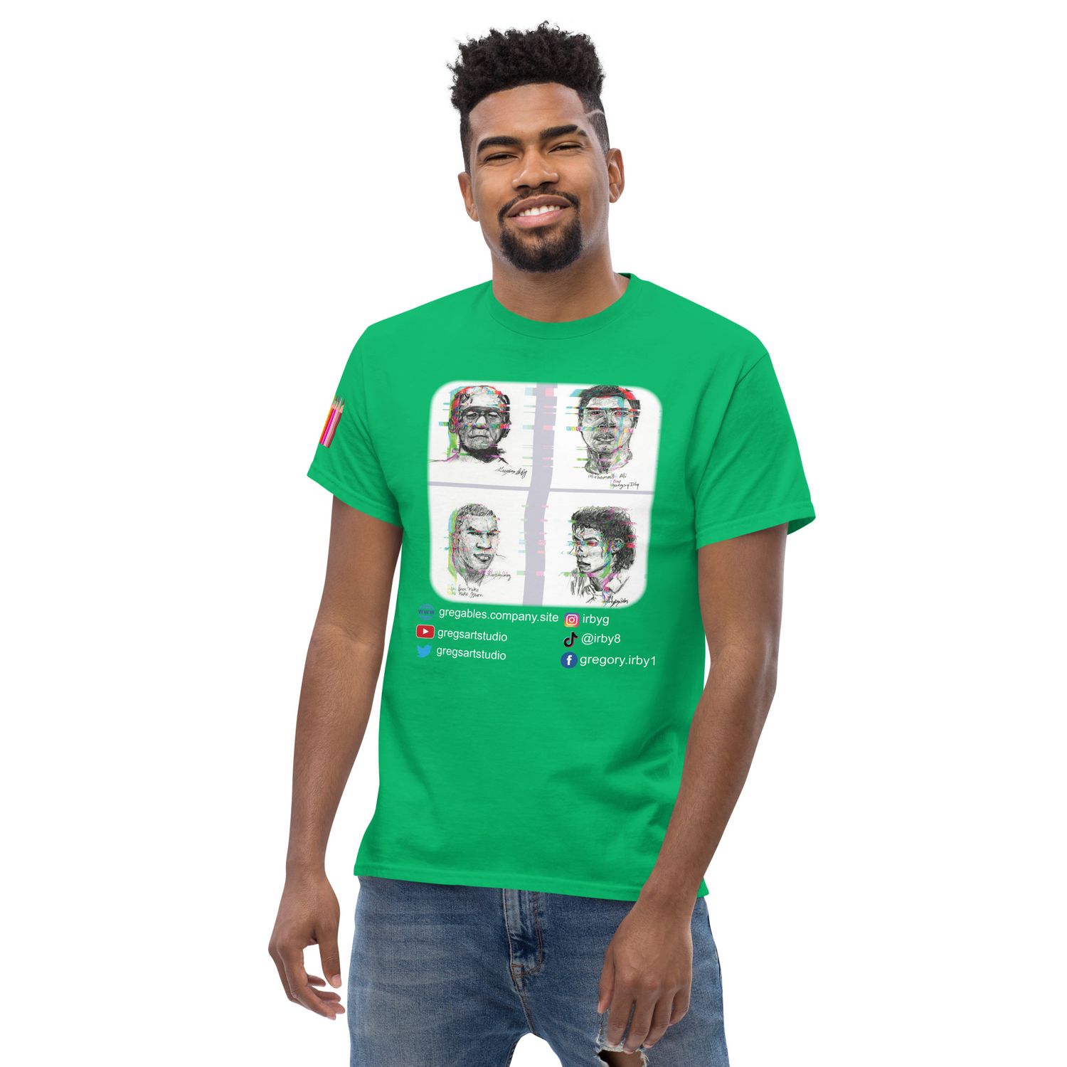 Famous Hollywood Monsters Tee-Shirts