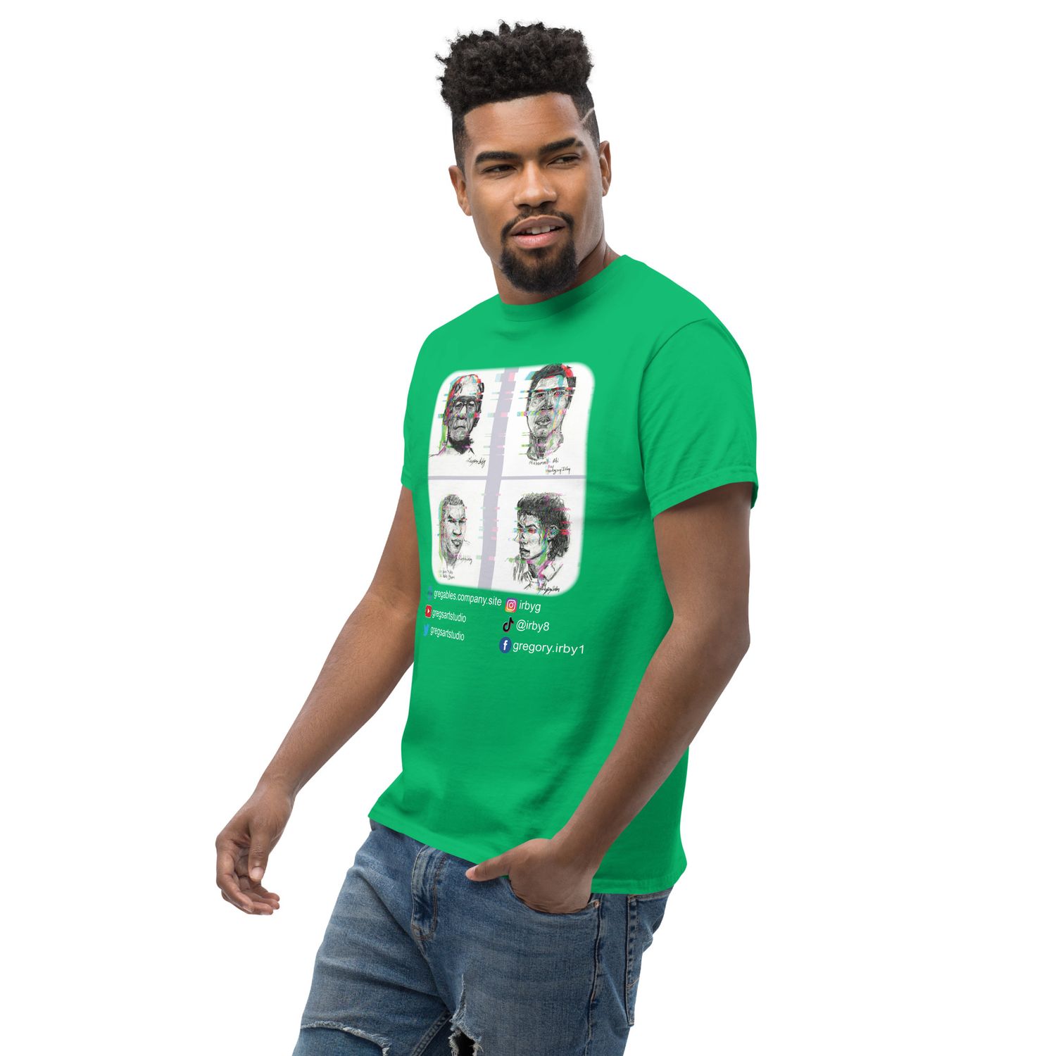 Famous Hollywood Monsters Tee-Shirts