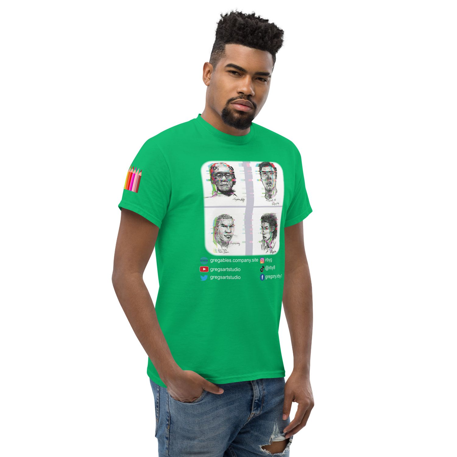 Famous Hollywood Monsters Tee-Shirts