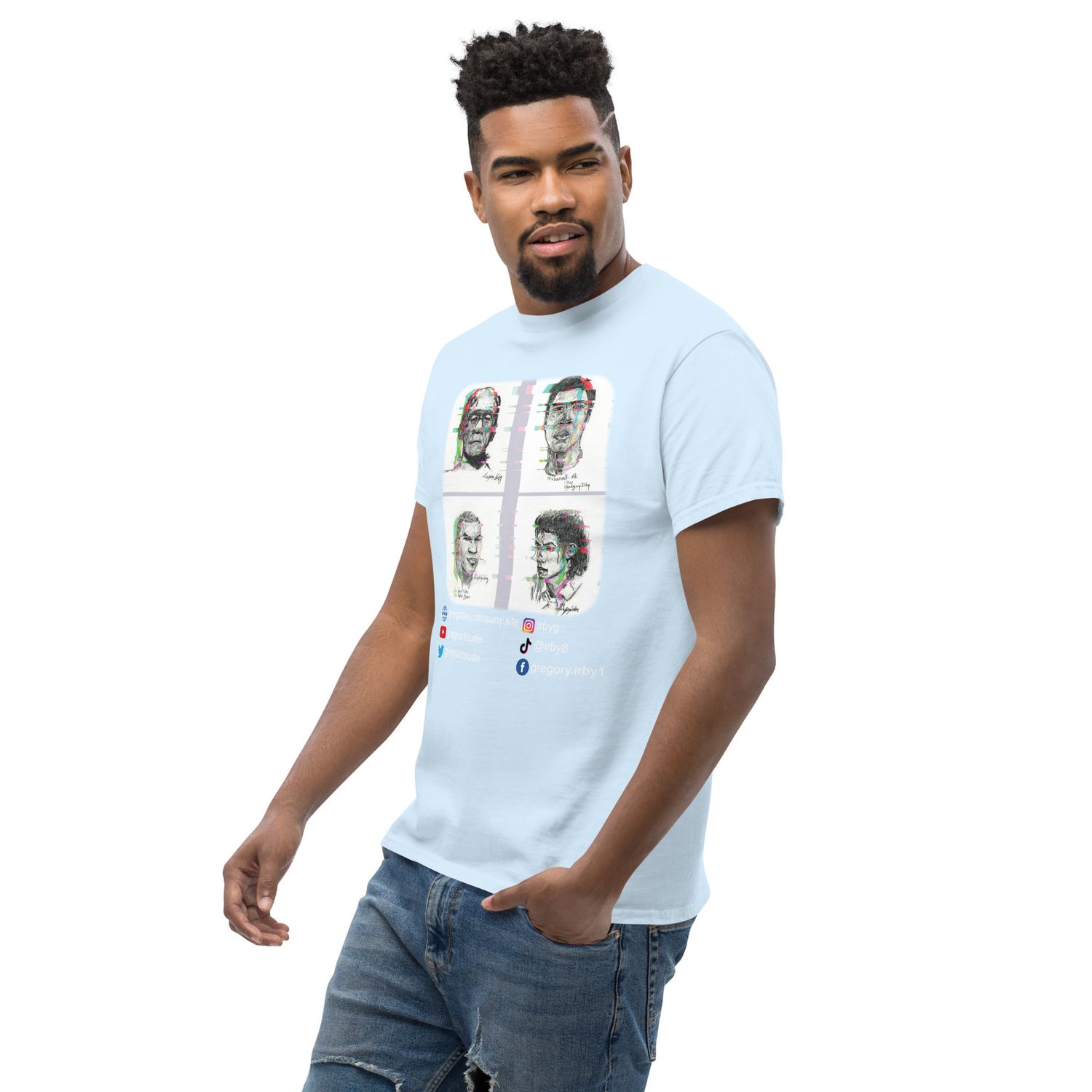 Famous Hollywood Monsters Tee-Shirts