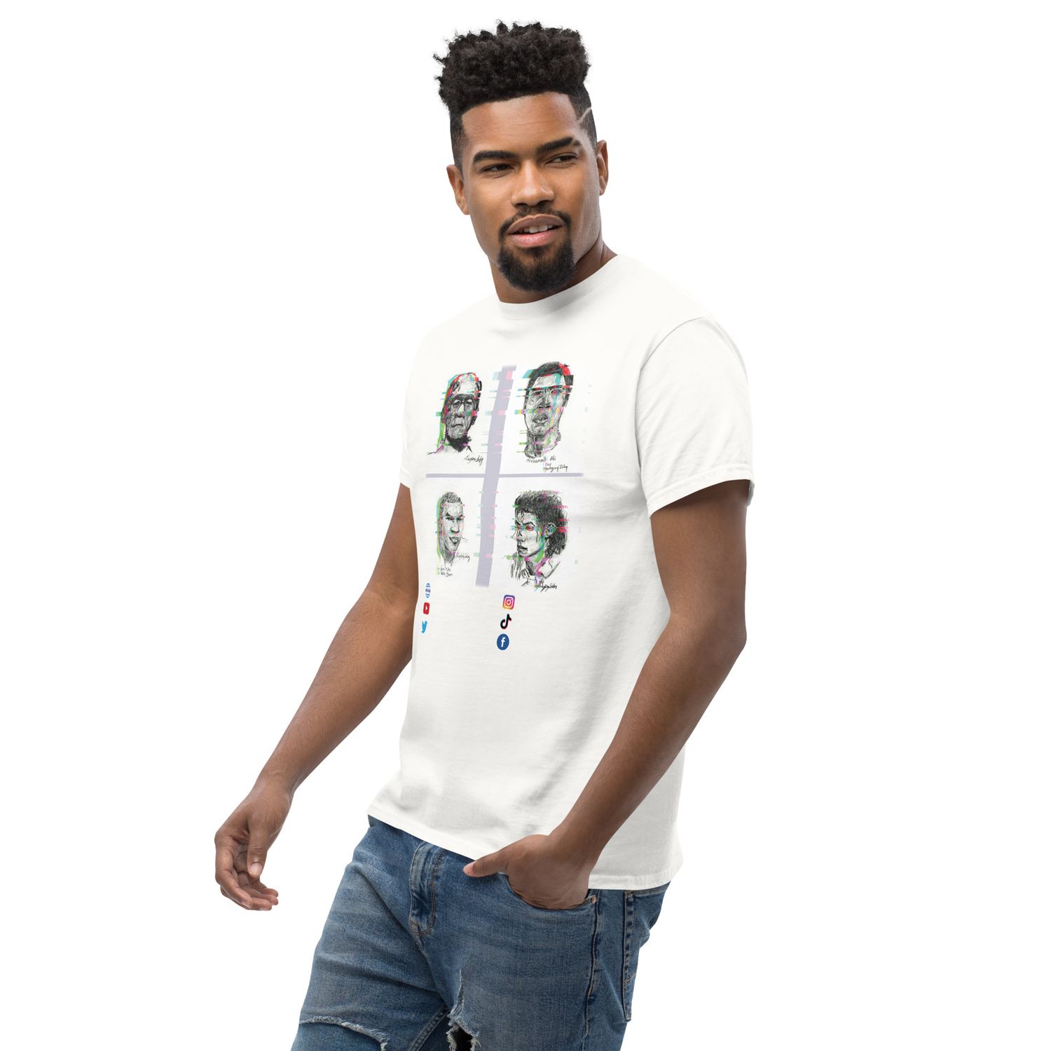 Famous Hollywood Monsters Tee-Shirts