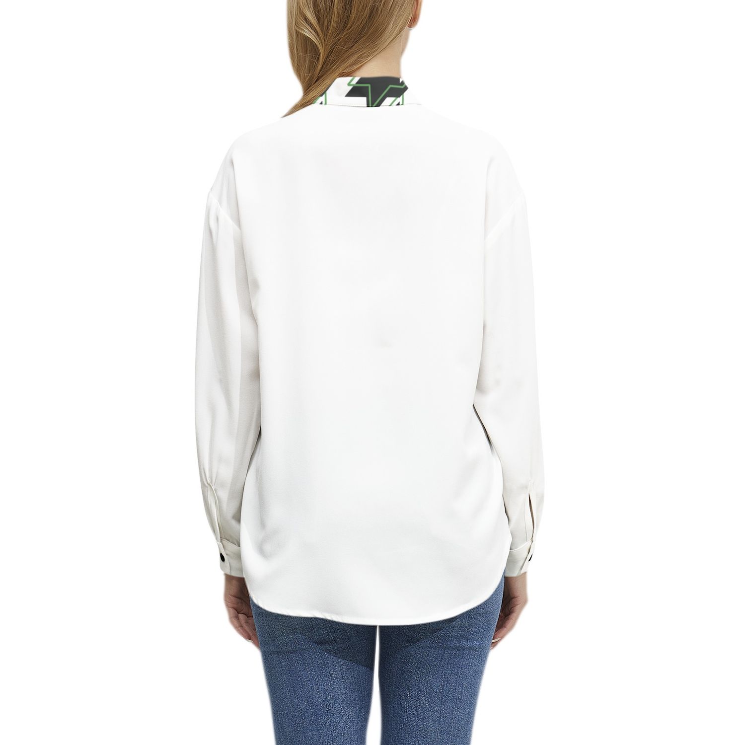 Long Sleeve Button Up Casual Shirt Top