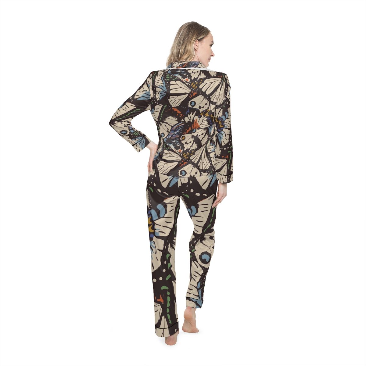 Satin Pajamas - Butterfly Unity Design