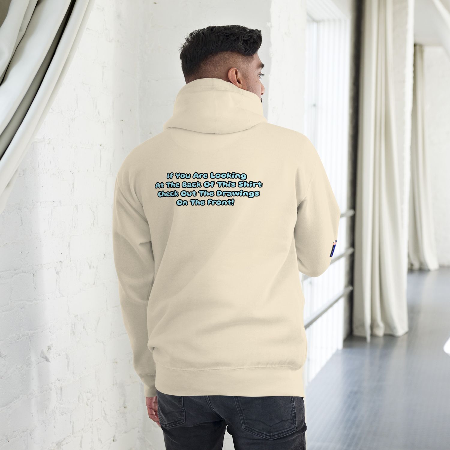 Famous Hollywood Monsters Hoodie - Pastels