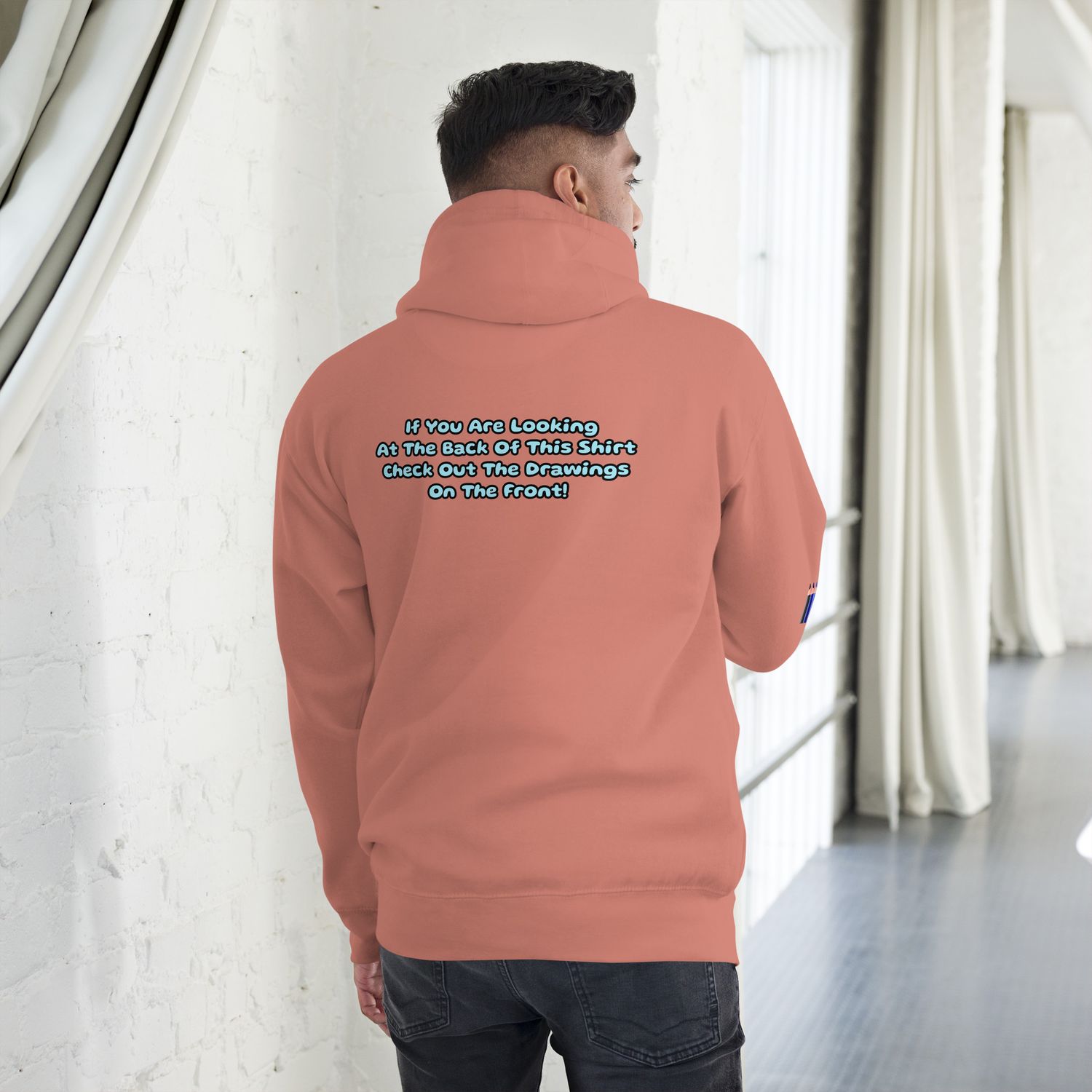 Famous Hollywood Monsters Hoodie - Pastels