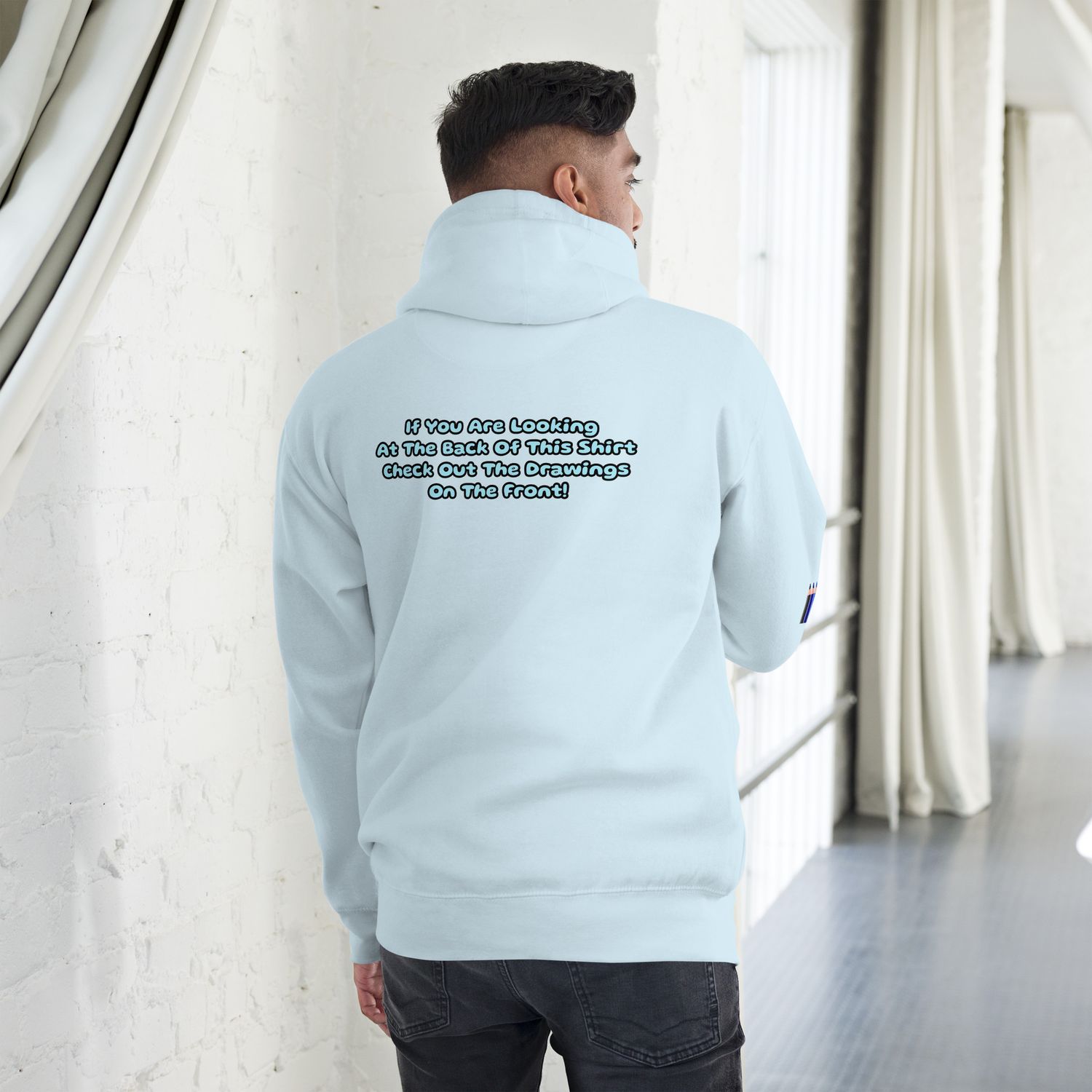 Famous Hollywood Monsters Hoodie - Pastels