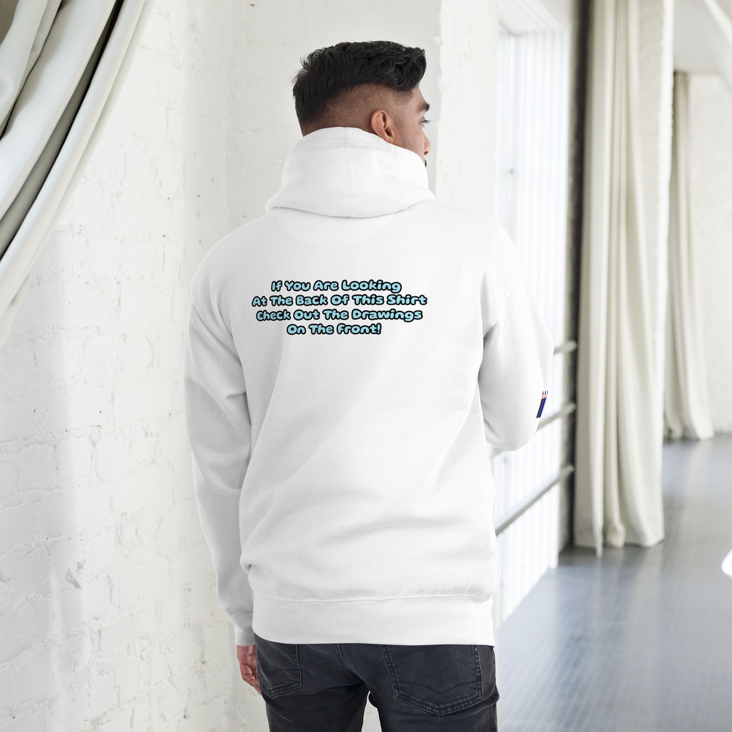 Famous Hollywood Monsters Hoodie - Pastels