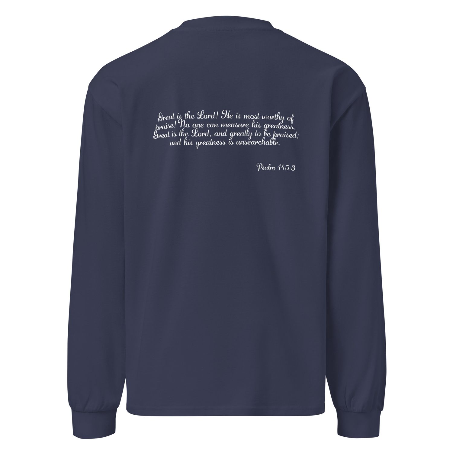 Premium heavyweight long sleeve shirt &quot;Praise Shirt&quot;