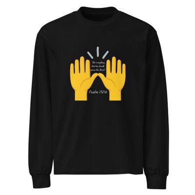 Premium heavyweight long sleeve shirt &quot;Praise Shirt&quot;