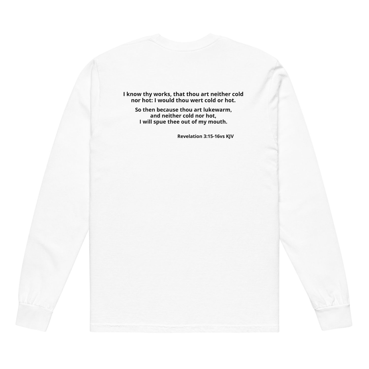 Garment-dyed heavyweight long-sleeve shirt &quot;Passionate Shirt&quot;