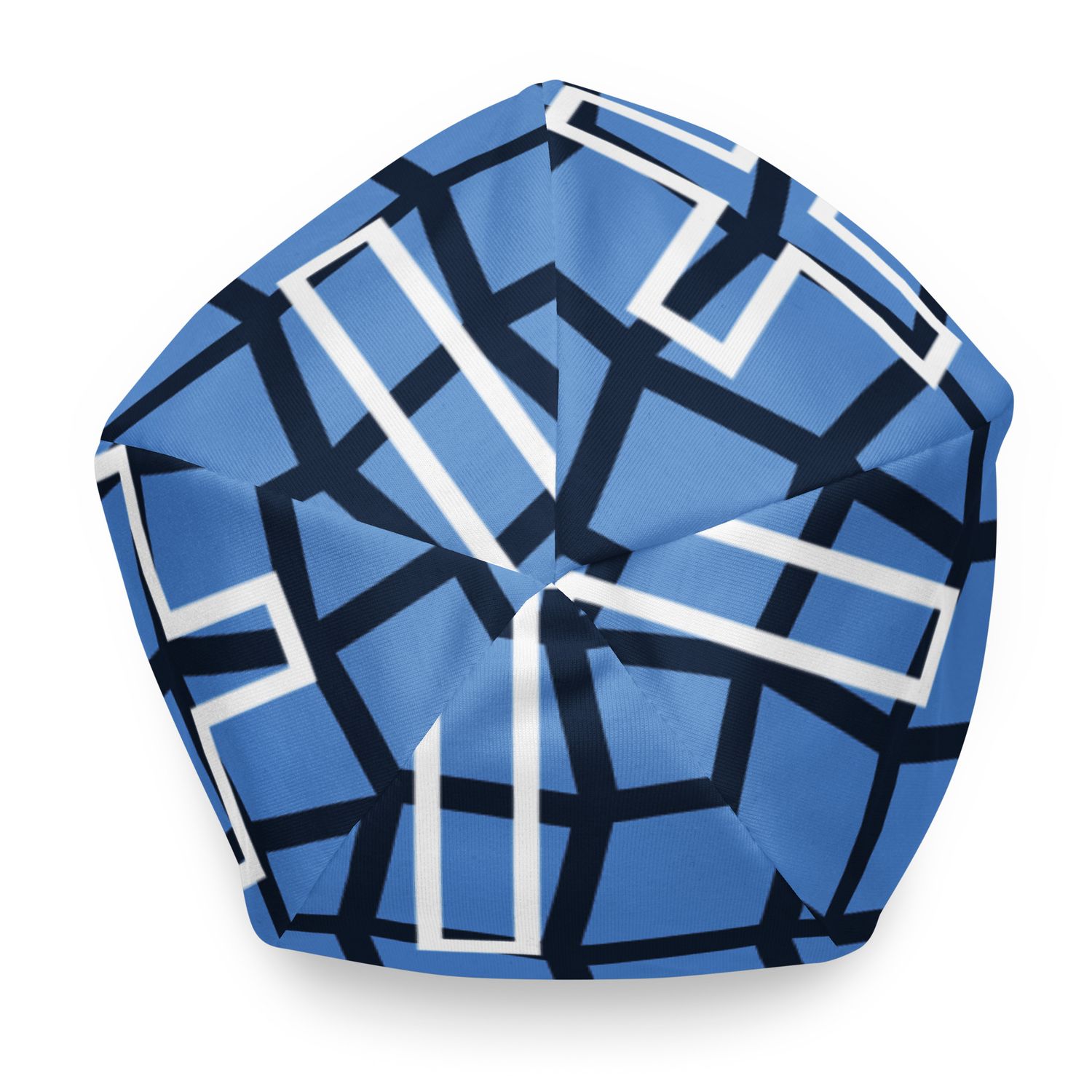 All-Over Cross Print Beanie