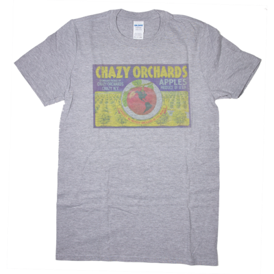 Retro Logo T-shirt - Unisex Heather Gray