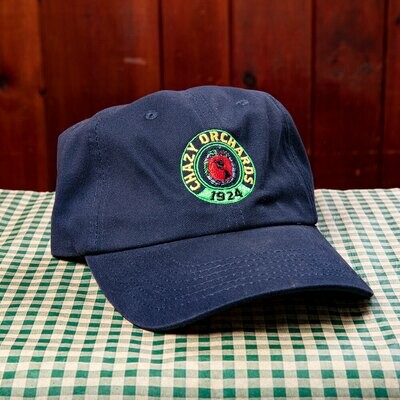 Logo Design Ball Cap - Navy Blue