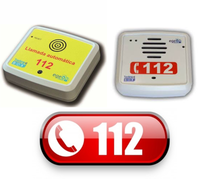 DISPOSITIVOS DE LLAMADA AUTOMATICA 112 PARA DESFIBRILADOR