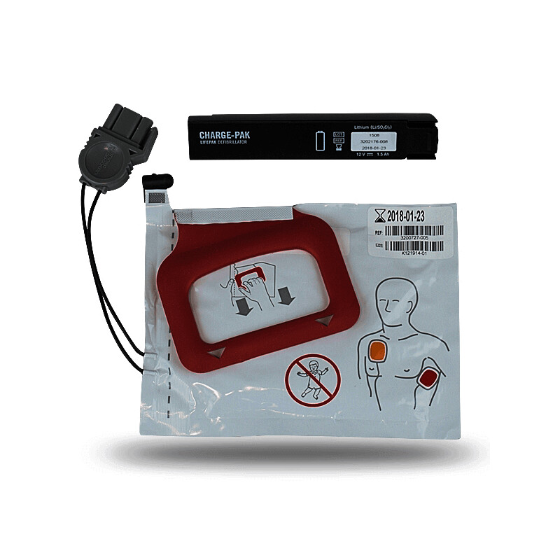 Physio-Control CHARGE-PAK Quickpak Batería de carga y juego de electrodos adultos                  (envío gratis en península)