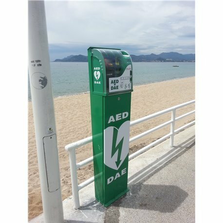 Columna - para desfibrilador,Totem Bornavie Para Vitrinas AIVIA