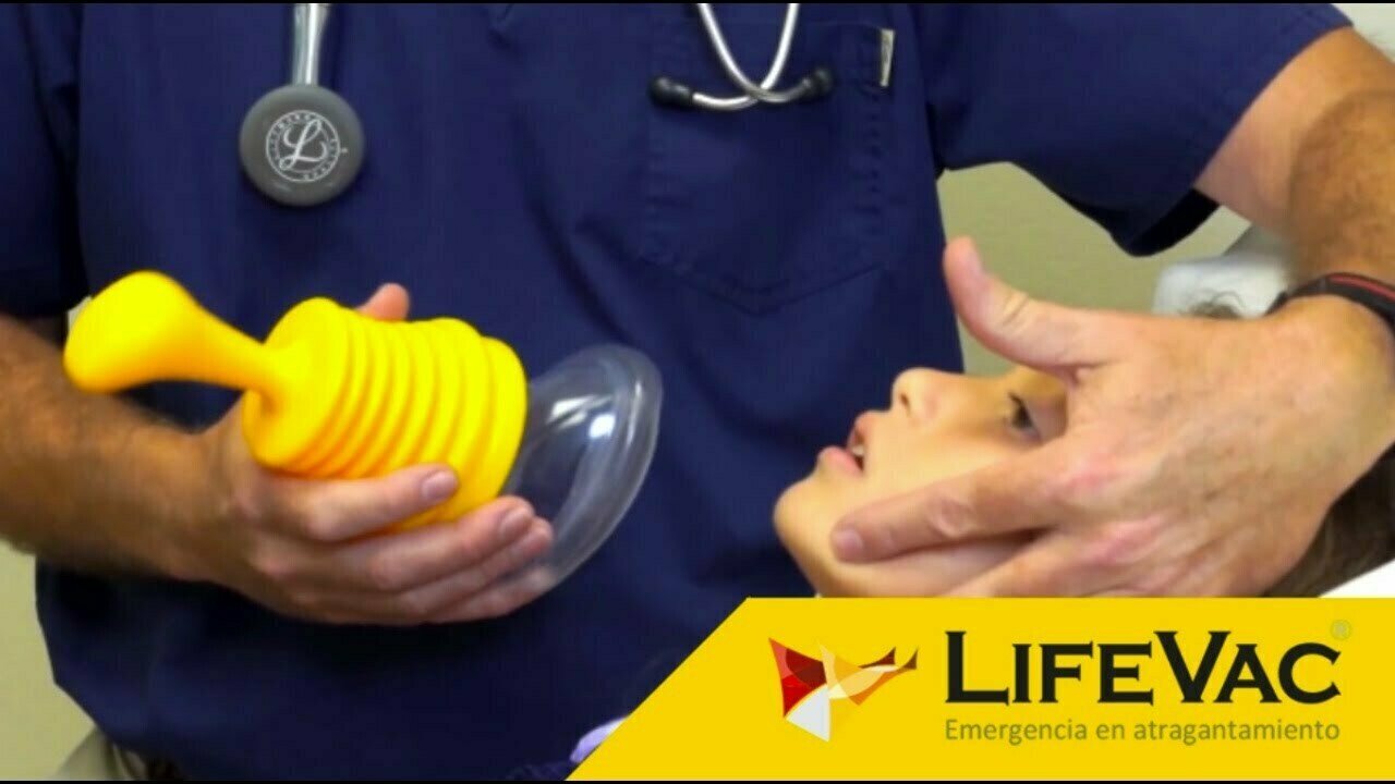 Dispositivo anti atragantamiento LifeVac-