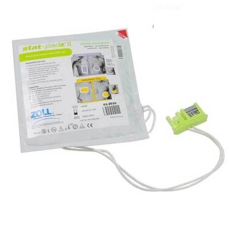 +Electrodos Stat-padz II ZOLL AED PLUS/PRO adulto
(envío gratis en península)