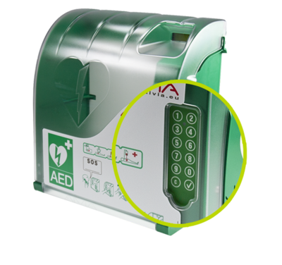 CABINA PARA DESFIBRILADOR AIVIA 310
