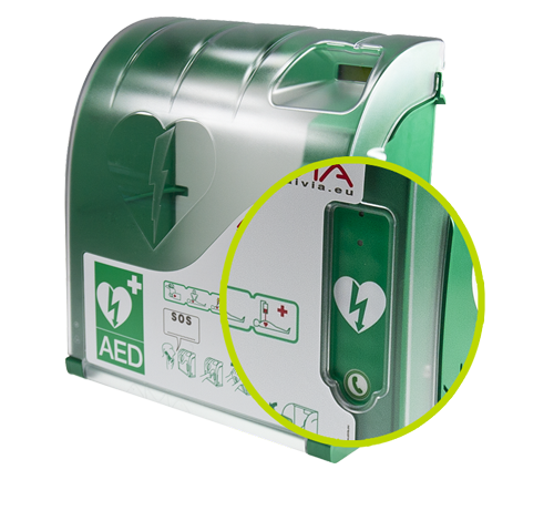CABINA PARA DESFIBRILADOR AIVIA 320
