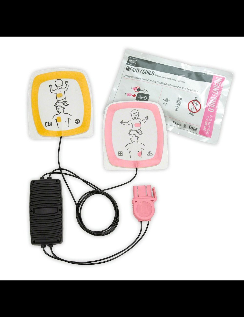 Electrodos pediátricos para Desfibrilador CR-Plus y LP1000