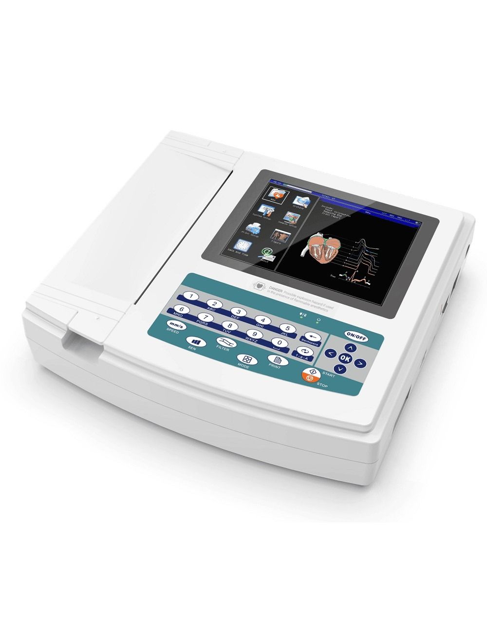 ECG 12 canales  - 1200G