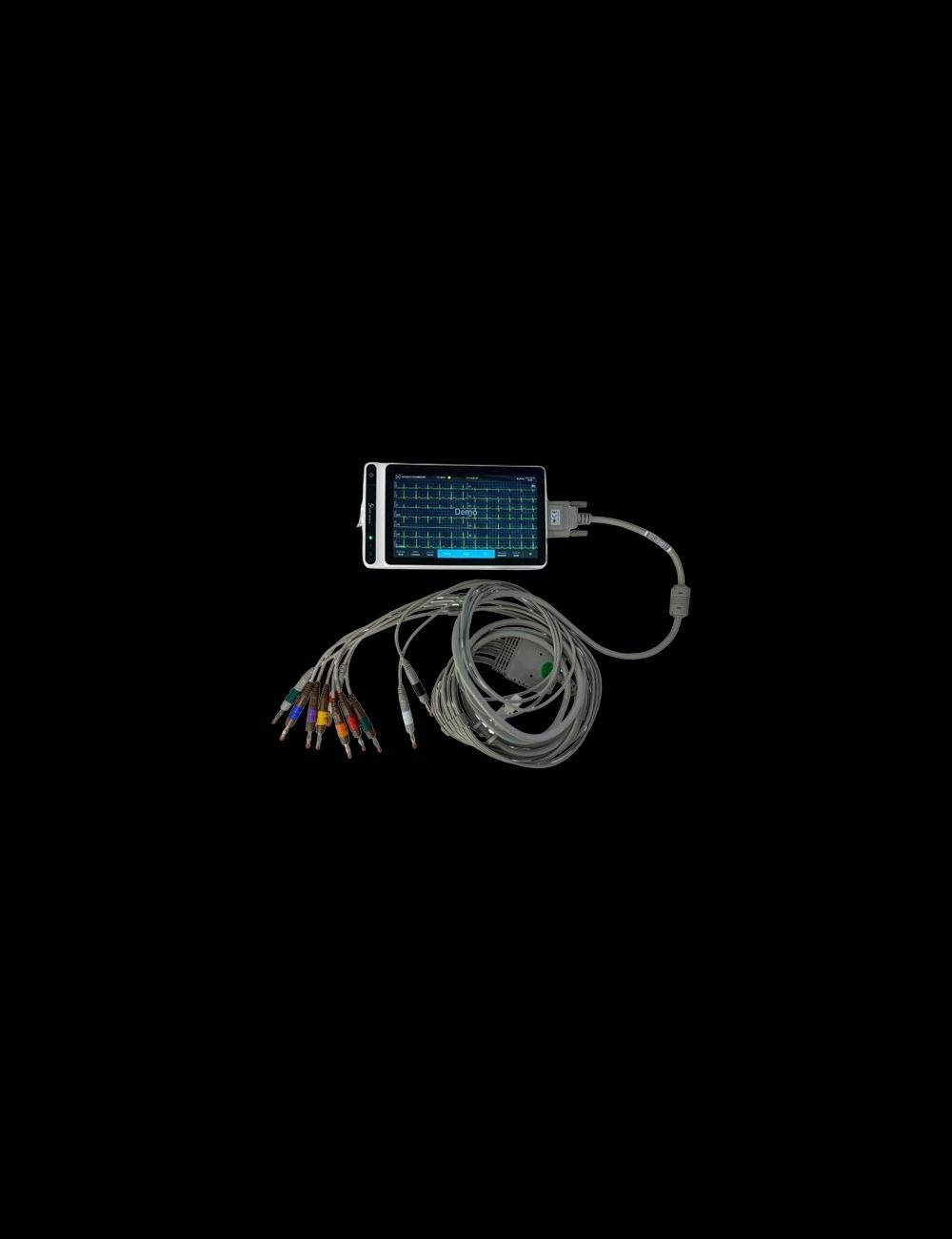 Electrocardiógrafo ECG Tablet 12can NeoECG S120 rafo con interpretación - 