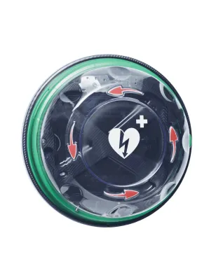 Vitrina desfibrilador Rotaid con indicaciones de apertura rojas Solid Plus Con alarma