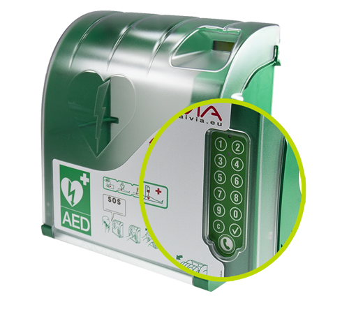CABINA PARA DESFIBRILADOR AIVIA 330 ABINA PARA DESFIBRILADOR AIVIA 330