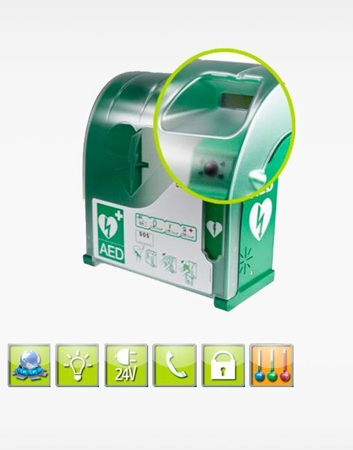 CABINA DESFIBRILADOR AIVIA 300 CABINA DESFIBRILADOR AIVIA 300