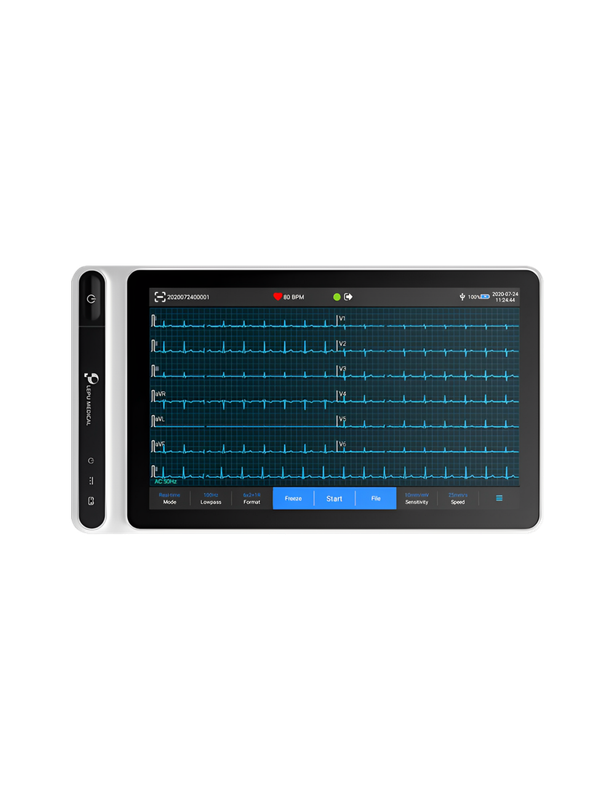 Electrocardiógrafo con interpretación -ECG Tablet 12can NeoECG S120 Electrocardiógrafo ECG Tablet 12can NeoECG S120 rafo con interpretación -
