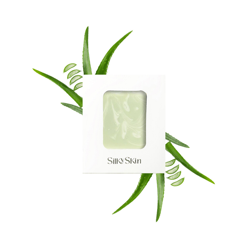 Organic Aloe Vera Soap, Size in Grams: 80-70 Grams