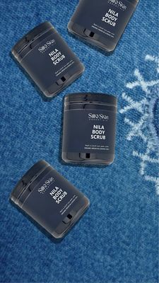 Nila Body Scrub | Organic Argan &amp; Indigo