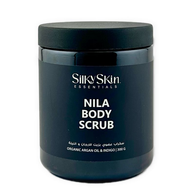 Nila Body Scrub | Organic Argan & Indigo Nila Body Scrub | Organic Argan & Indigo