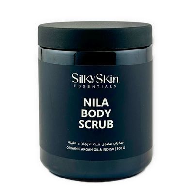 Nila Body Scrub | Organic Argan & Indigo Nila Body Scrub | Organic Argan & Indigo