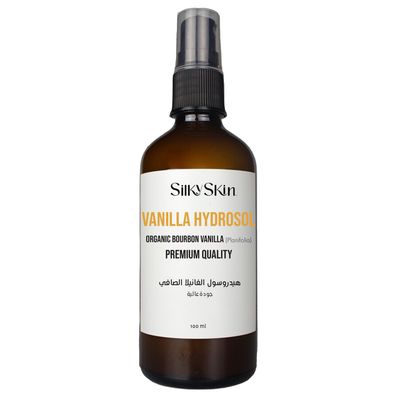 Organic Vanilla Hydrosol from Madagascar. Natural Hair Fragrance, that is alcohol-free and chemicals-free