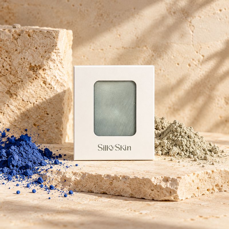 Moroccan Clay &amp; Indigo (Rhassoul/Ghassoul) Soap