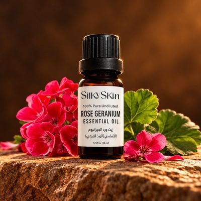Organic Rose Geranium Essential Oil