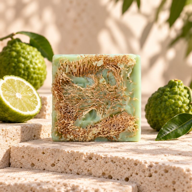 Bergamot Loofah Soap