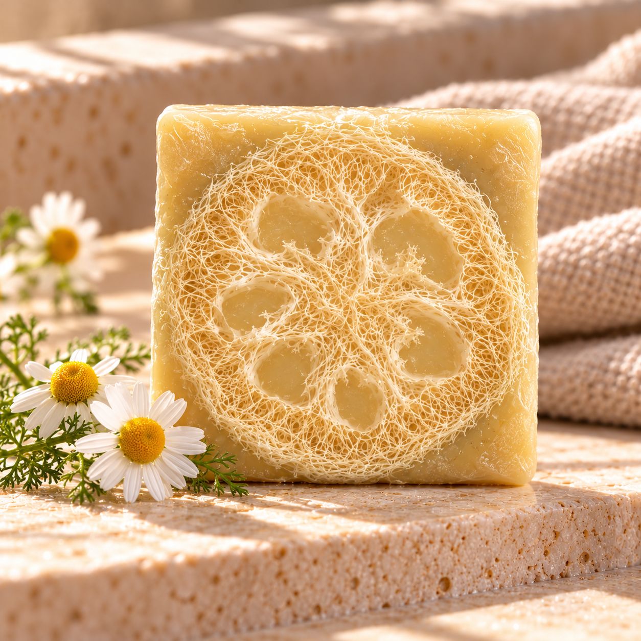 Chamomile Loofah Soap