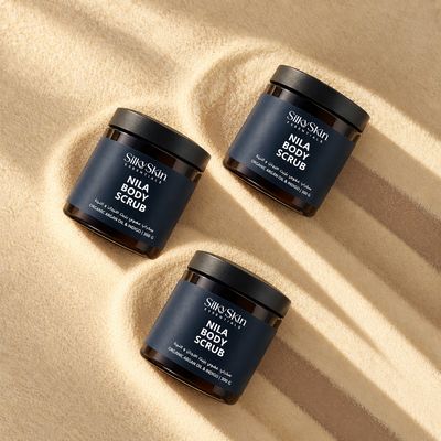 Nila Body Scrub | Organic Argan &amp; Indigo