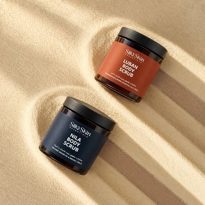 Nila Body Scrub | Organic Argan &amp; Indigo
